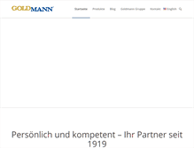 Tablet Screenshot of gold-mann.de